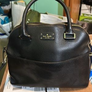 Kate Spade dome Satchel black